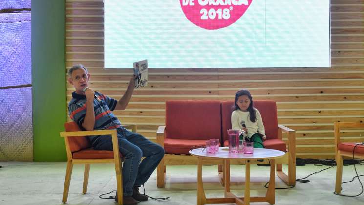 Toño Malpica y José Francisco Gallardo en la 38 FILO 