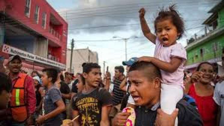 1.500 migrantes avanzan en el Istmo de Tehuantepec