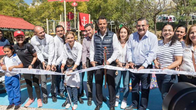 Inaugura AMH primeros Parques Incluyentes de Oaxaca 
