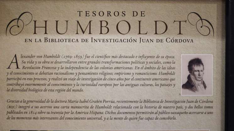 Con “Tesoros de Humboldt” AGEO difunde el patrimonio documental 