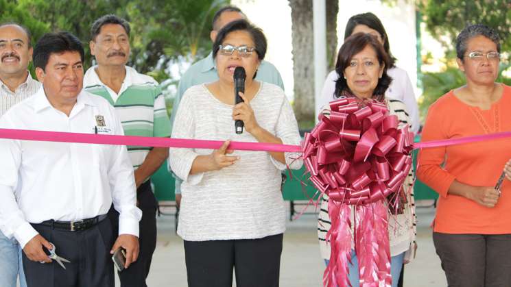 Hoy es más digna la infraestructura educativa en Zaachila 