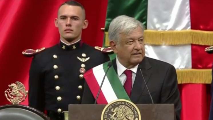 Toma de posesión de AMLO