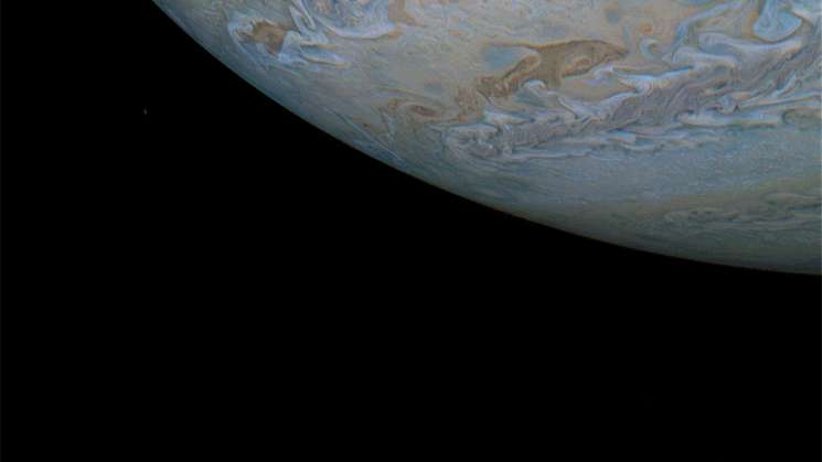 Revela NASA fotografía más cercana a Júpiter