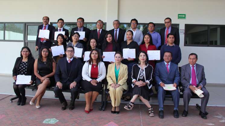 Culmina TSJE curso de asesores de atención a víctimas