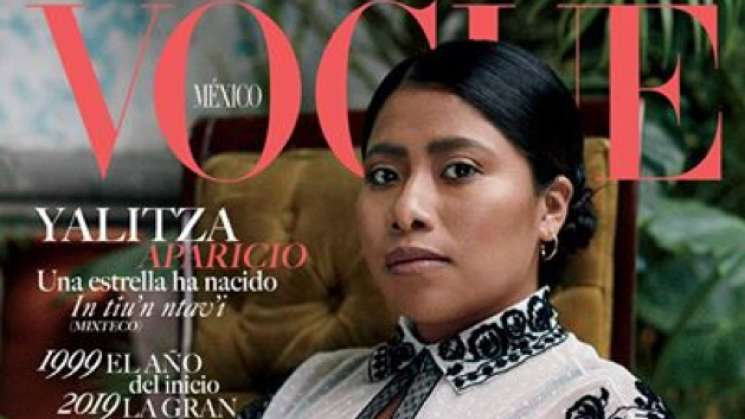 Sale Yalitza Aparicio en portada de revista 