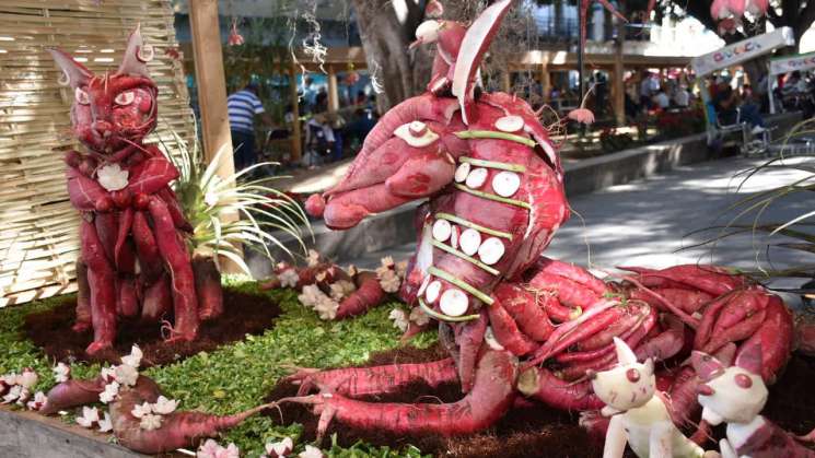 Hortelanos cautivan en la “Noche de Rábanos 2018”   