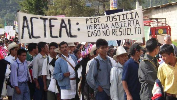 A 21 años, indígenas de Acteal piden justicia