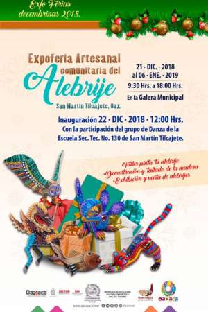 Expoferia Artesanal Comunitaria del Alebrije
