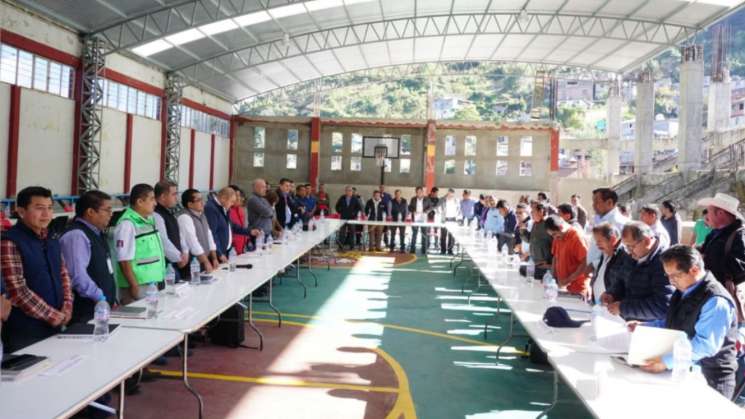  2018, Gobierno de Alejandro Murat cumple con la Sierra Norte