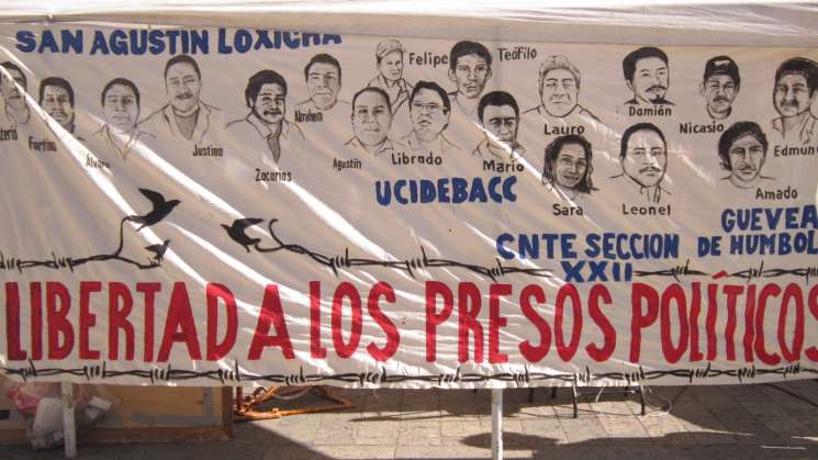 Habrá amnistía para presos políticos oaxaqueños