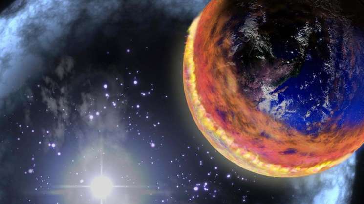 Huracan de materia oscura pasará cerca de la tierra