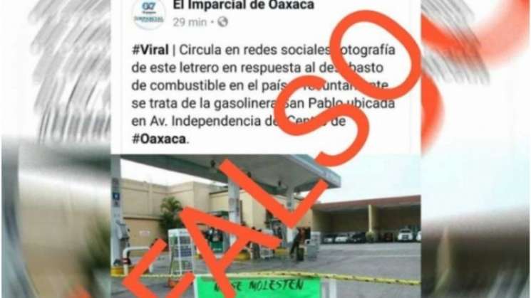 Desmienten desabasto de gasolina en Oaxaca