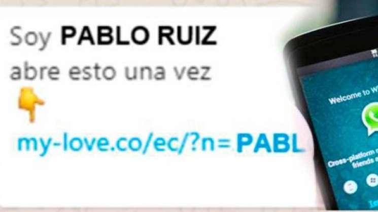 Alerta PGR de robo de identidad en WhatsApp con tarjeta navideña