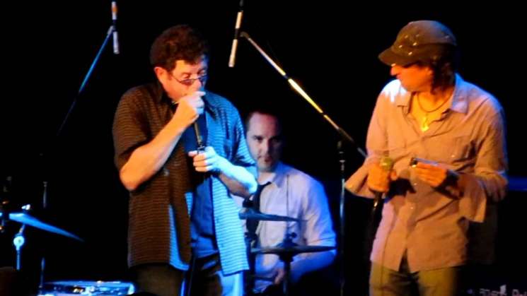 Los músicos David Rotundo y Lee Oskar en Puerto Escondido