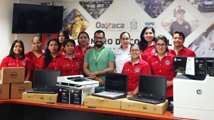 Gobierno de Estados Unidos dona equipo tecnológico a la SSPO