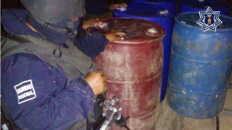 Aseguran más de tres mil litros de hidrocarburo en el Istmo