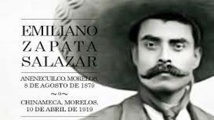 Conmemoran aniversario luctuoso de Emiliano Zapata