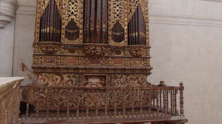 Concierto de órgano en Santo Domingo Yanhuitlán