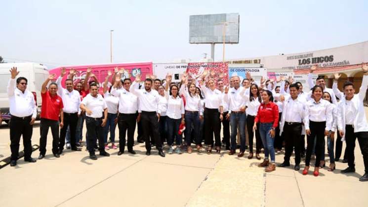 Programa Unidades Móviles recorrerá las ocho regiones de Oaxaca