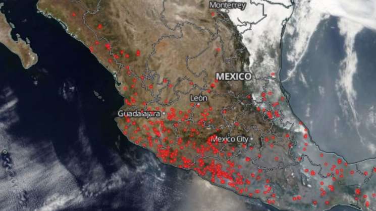Quedan 68 incendios activos en el País: Conafort