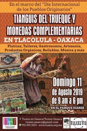 Tianguis del trueque y monedas complementarias