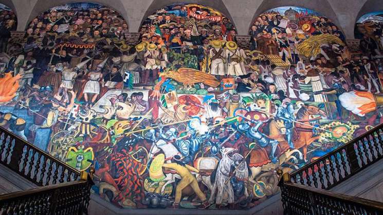 SEP y INBAL restaurarán  murales dañados de Diego Rivera