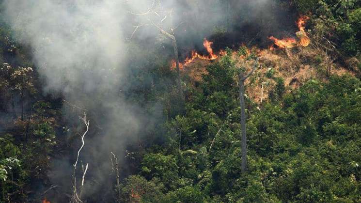 Incendio en la Amazonia