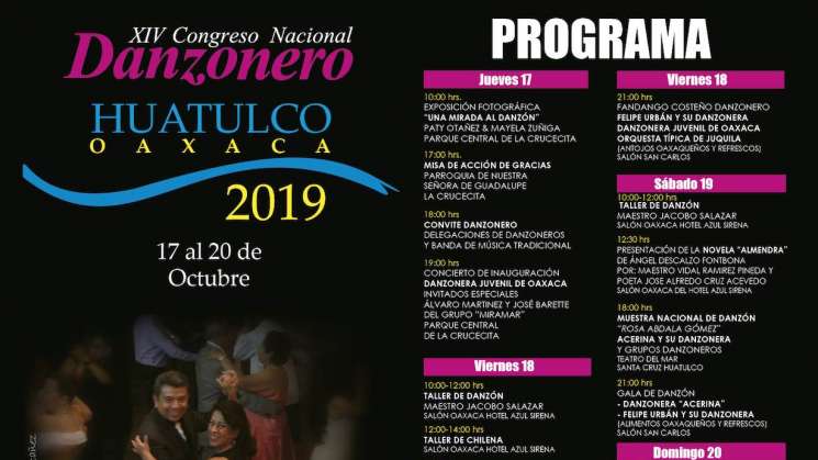 Será Huatulco sede del Congreso Nacional Danzonero 2019