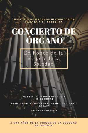 Concierto en honor a La Virgen de la Soledad 
