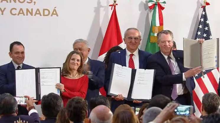 México-EU-Canadá firman cambios al T-MEC