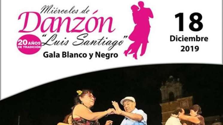 Celebran XX aniversario de miércoles de danzón en Oaxaca   