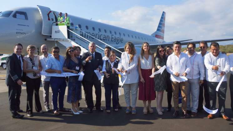 En Huatulco se abre nueva ruta aérea con Dallas Fort Worth 