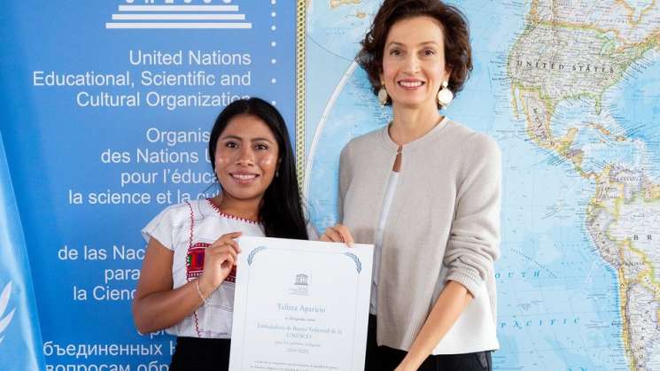 Continuaré mi lucha por las lenguas indígenas: Yalitza Aparicio