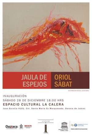 Exposición Jaula de Espejos de Oriol Sàbat 