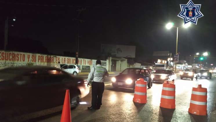 30 automovilistas detenidos en alcoholimetro: SSP