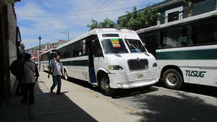 Inseguridad en Transporte público de Oaxaca, un asalto diario