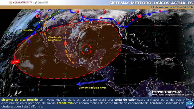 Anuncian ola de calor en todo el páis