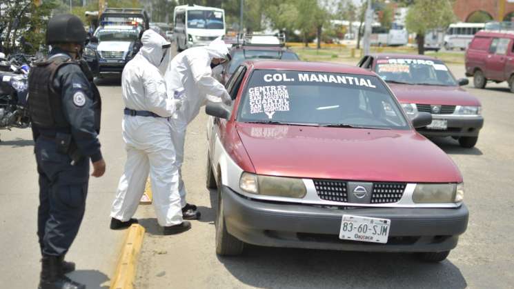 Respalda Cabildo de Oaxaca de Juárez filtros sanitarios 