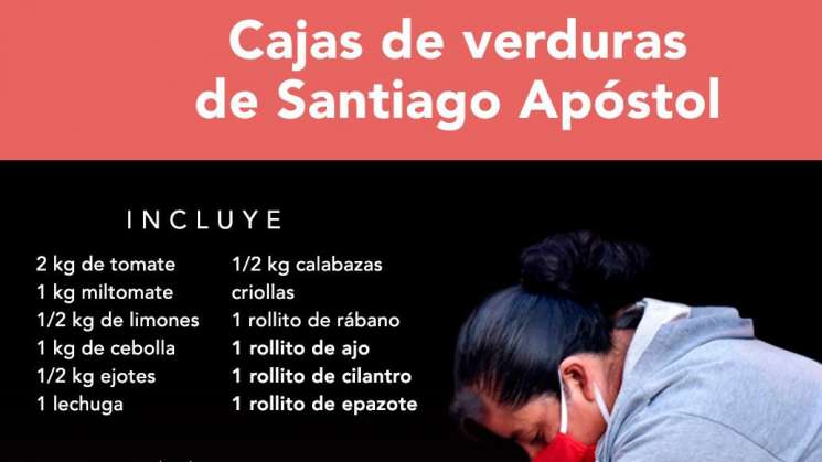 Producción orgánica de Santiago Apóstol a la venta en la capital 