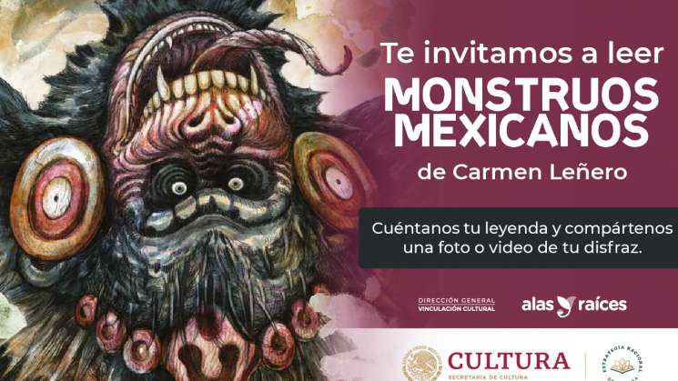 Invitan a la niños y niñas a lectura del libro Monstruos
