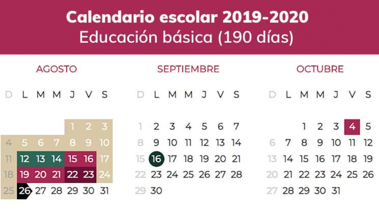 SEP publica calendario con cambios en días de asueto y vacaciones