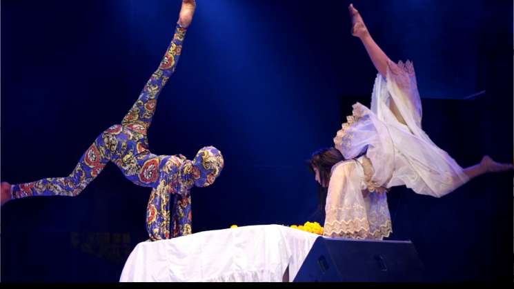 La UABJO realizó su tradicional Muerteada