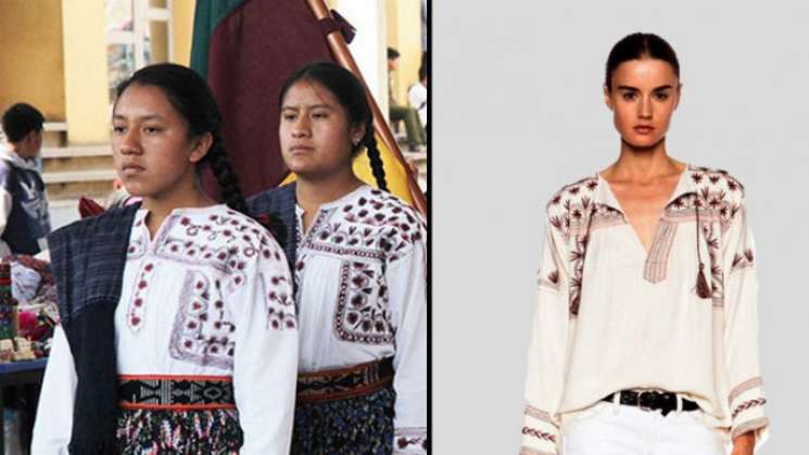 SC reclama a Isabel Marant plagio de diseños indígenas