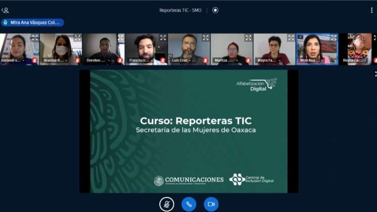 Capacita SMO a Instancias Municipales de las Mujeres