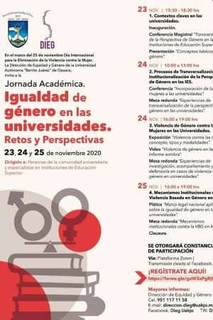 La DIEG-UABJO realizará Jornada Académica Virtual 