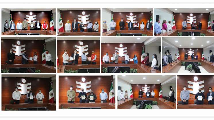 Recibe IEEPCO plataformas electorales de Partidos Políticos 