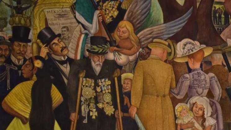 Mural Sueño de una tarde dominical en la Alameda Central  on line