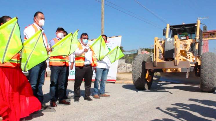 Inicia CAO rehabilitación de carretera a Juchitán – Unión Hidalgo