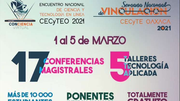 Realizará CECyTEO Semana Nacional de Vinculación Virtual  