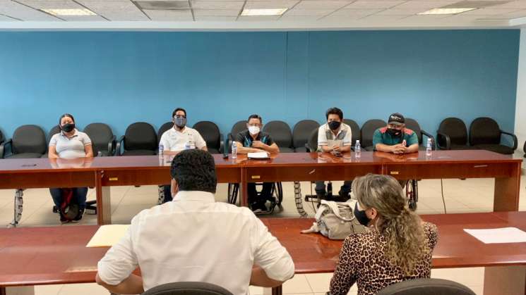 Reconoce Incude Oaxaca a medallistas paralímpicos 